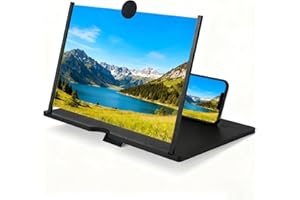 High Def Big Screen Phone Magnifier, Portable Screen Magnifier, Foldable Phone Magnifying Display, Unique Gifts for Visually 