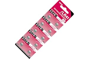 CISHZIX 10pcs/Sheet AG3 LR41 Button Cell Batteries 1.5V Alkaline Long Time Power Supply for Toy and Remote Controls Calculato