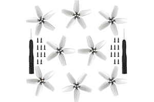 Craznick Propellers for DJI Avata Replacement Prop Blades Low Noise Accessories for DJI Avata Drone Accessories Exclusive Screws & Screwdrivers 8 Pcs