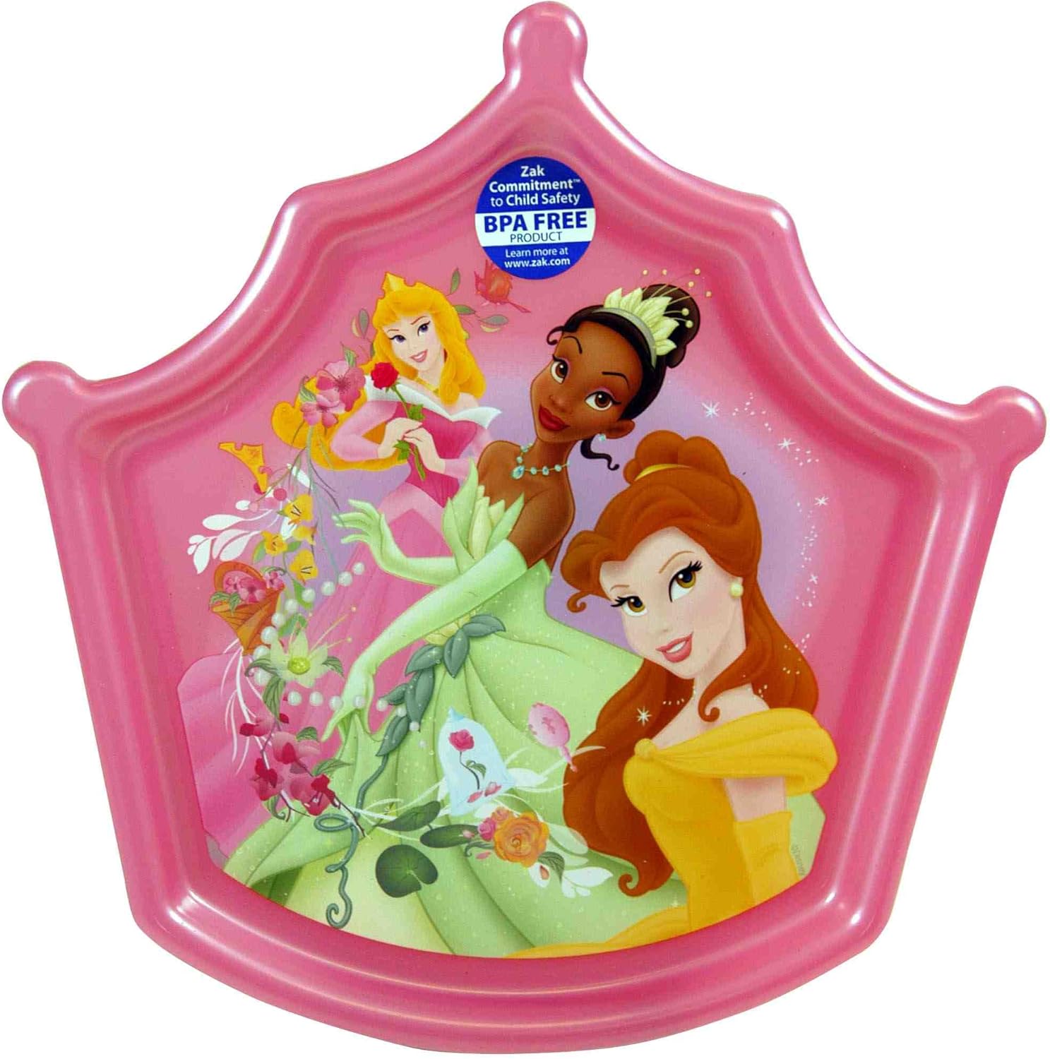Pink Disney Princess Crown Shapped Plate Disney Dinnerware Toysandgames Dinner