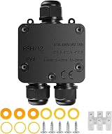 WELHAEPI IP68 3-Way Outdoor Junction Box Y-Type Cable Connector 4-15mm view 1