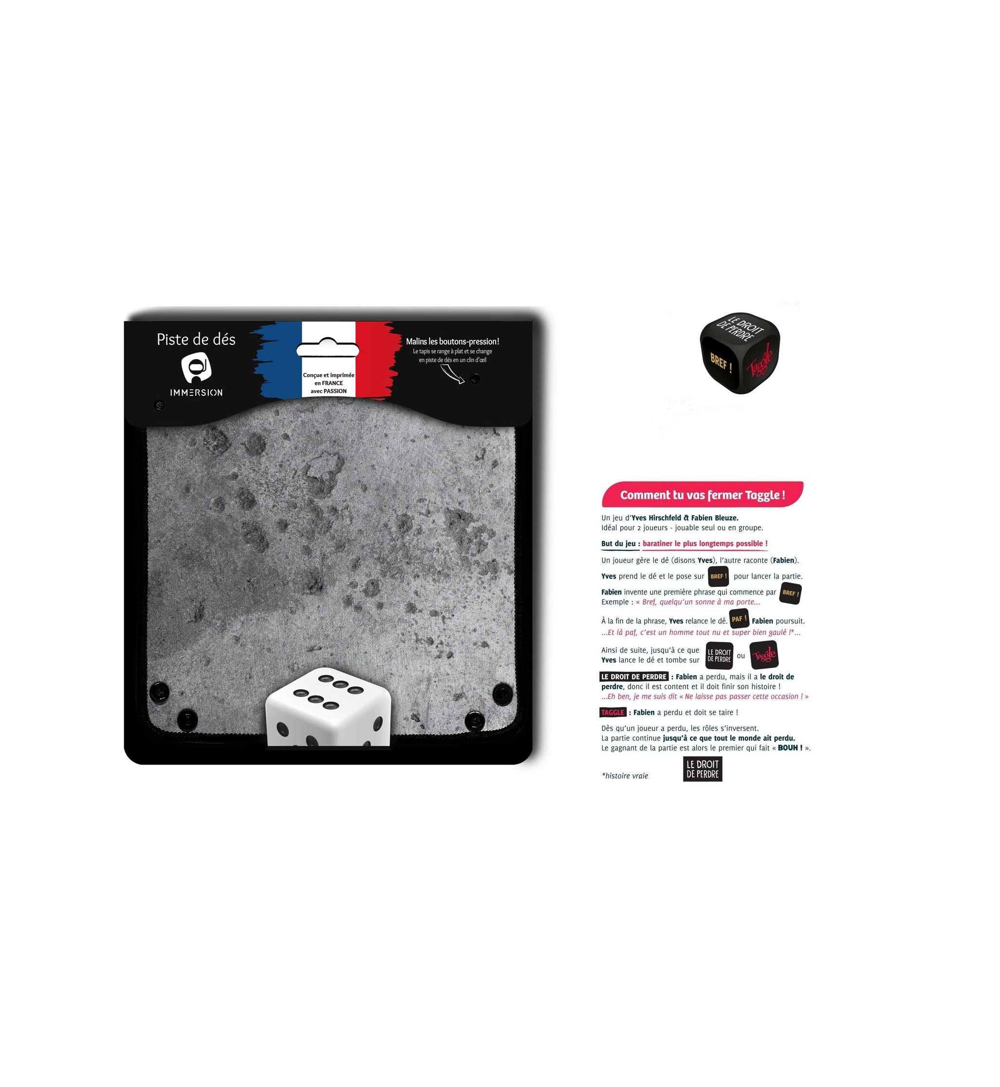 Blumie Shop Set: Dice Track + Mini Games How You Will Close Taggle (Moon Texture)