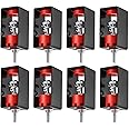 AMGSH Ceiling Vibration Damping Mounts, 8 Pack Spring Vibration Isolator Hangers, 110Lb Capacity, 1.2” Deflection Ceiling Spring Vibration Isolator for A/C Air Handler Home Theaters, Studios, Hotels