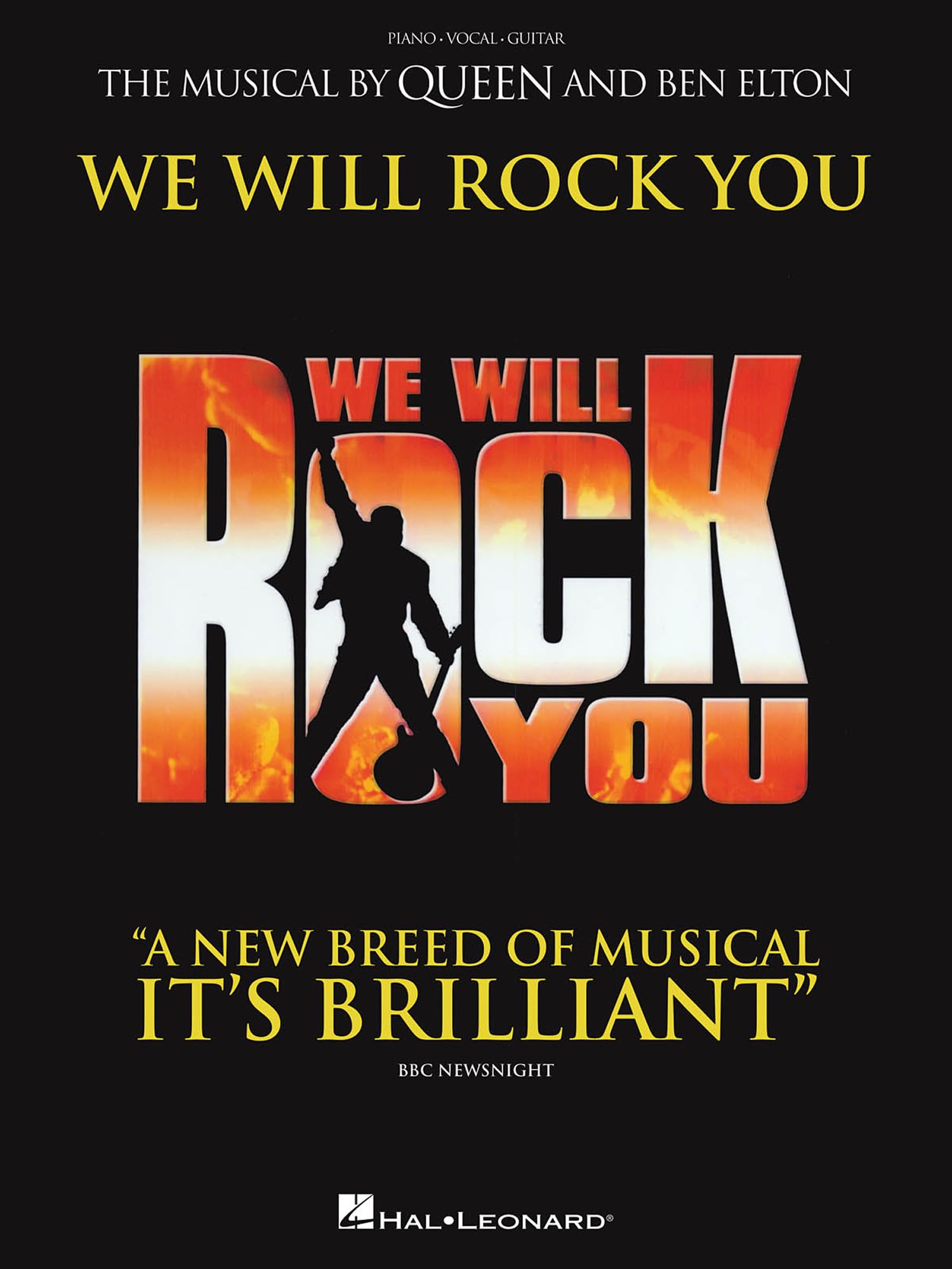 We Will Rock You. Piano, Vocal And Guitar.: The Musical by Queen and Ben Elton