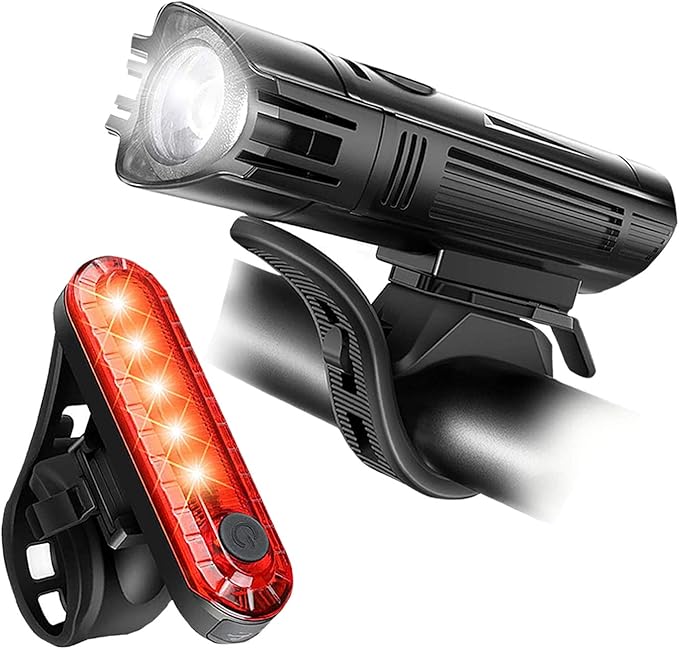 Apremont Ultra Bright USB Rechargeable Battery Bike Light
