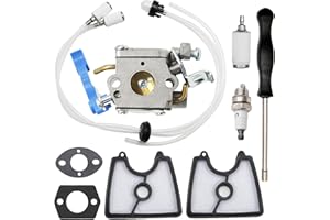 SYOWADA 590460102 carburetor replacement for Husqvarna 125B 125BX 125BVX Leaf Blower Trimmer, 545081811 carb replacement for 