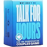 Why Don't We - 240 Conversation Starters for Couples - Get to Know Each Other Better. Fun Conversation Game for Couple, Card Games, Games for Date Night