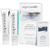 Supersmile Travel Whitening Kit, Toothpaste + Accelerator + Strips | 1.4 Oz Toothpaste + 1.2 Oz Accelerator + 14 Dissolving Strips, TSA-Approved, Whitens Up to 8 Shades, Calprox&reg; Powered