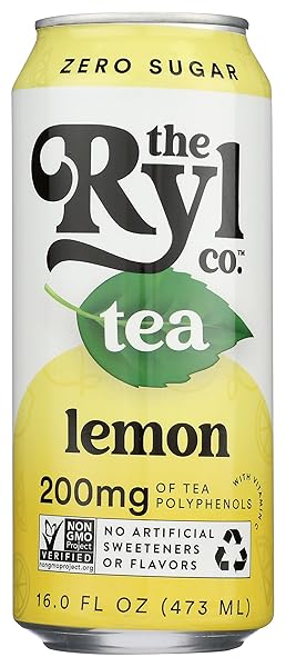 THE RYL CO., TEA BLACK LEMON, 16 FL...