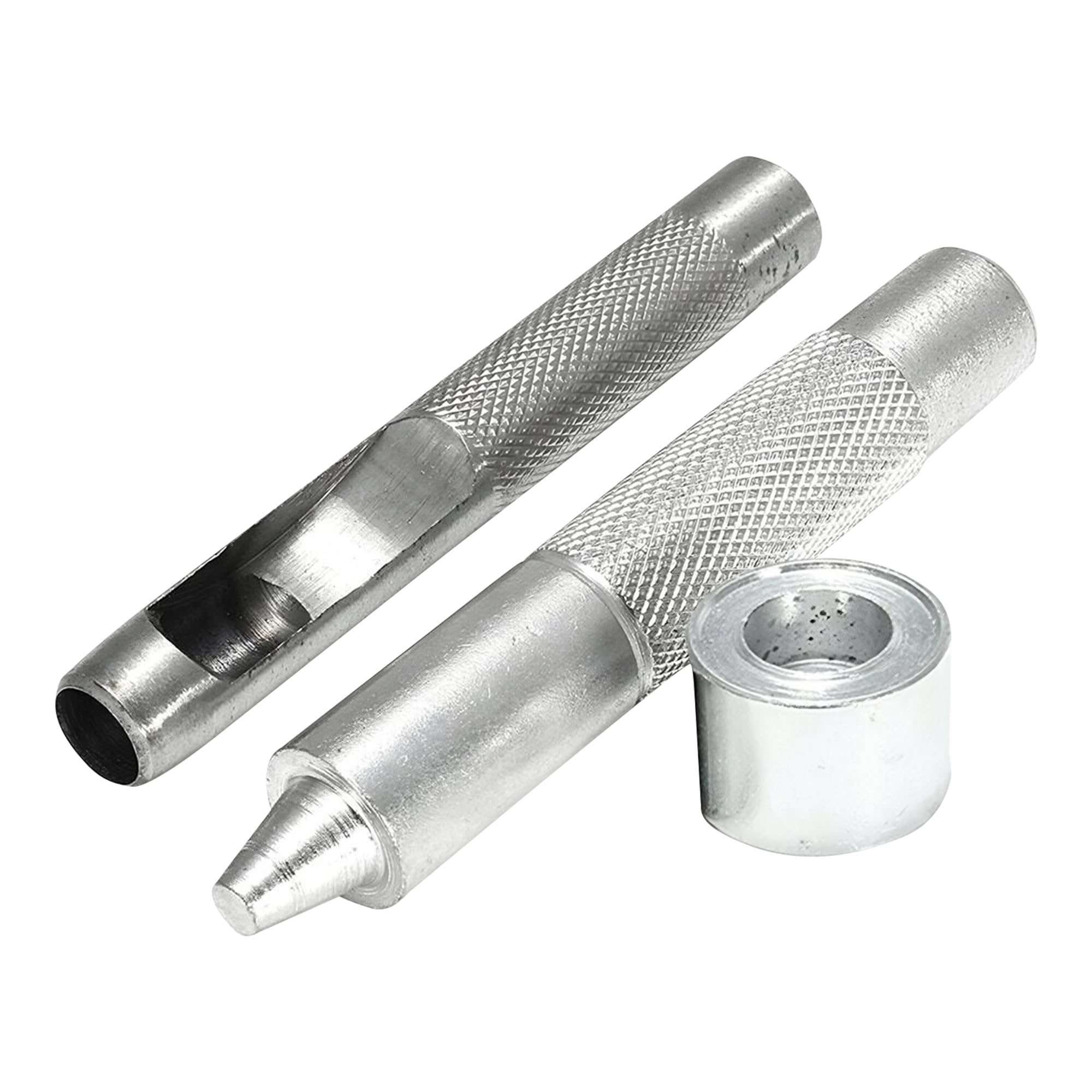 WedDecor 16mm Leather Hole Punch Set 3 Parts Eyelets Grommets Fixing Tool Kits for DIY Hollow Punch Leather Craft, Watch Strap, Canvas Belt, Handbag, Cloth Repairing