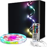 phopollo 24v LED Strip Lights 7.5m RGB with 44 Keys Remote