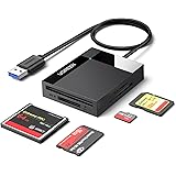 UGREEN SD Card Reader USB 3.0 Card Hub Adapter 5Gbps Read 4 Cards Simultaneously CF, CFI, TF, SDXC, SDHC, SD, MMC, Micro SDXC