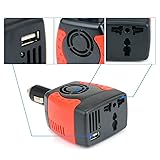 Power Inverter DC 12V to 110V AC Car Cigarette