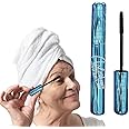 Mascara for Older Women 60 Plus, Mascara for Women over 60 with Thinning Lashes, Waterproof Hypoallergenic Tubing Mascaras Black Volume and Length for Sensitive Eyes (1 Pack)