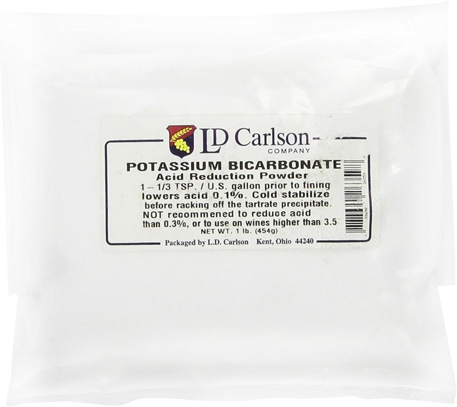Potassium Bicarbonate - 1 lb. (Limited Edition)