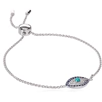 Miabella Italian 925 Sterling Silver Byzantine Bracelet for Women, Handmade in I