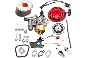 Ruma Adjustable Carburetor Recoil Starter Assembly Tune up kit for Honda GX120 GX160 GX200 4HP 5.5HP 6.5HP Engine