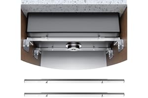 Crafterspirit Undermount Sink Brackets, Adjustable Stainless Steel Sink Installation Kit for Heavy Duty Undermount Sink, 28-39.5in Undermount Sink Support for Kitchen,Laundy