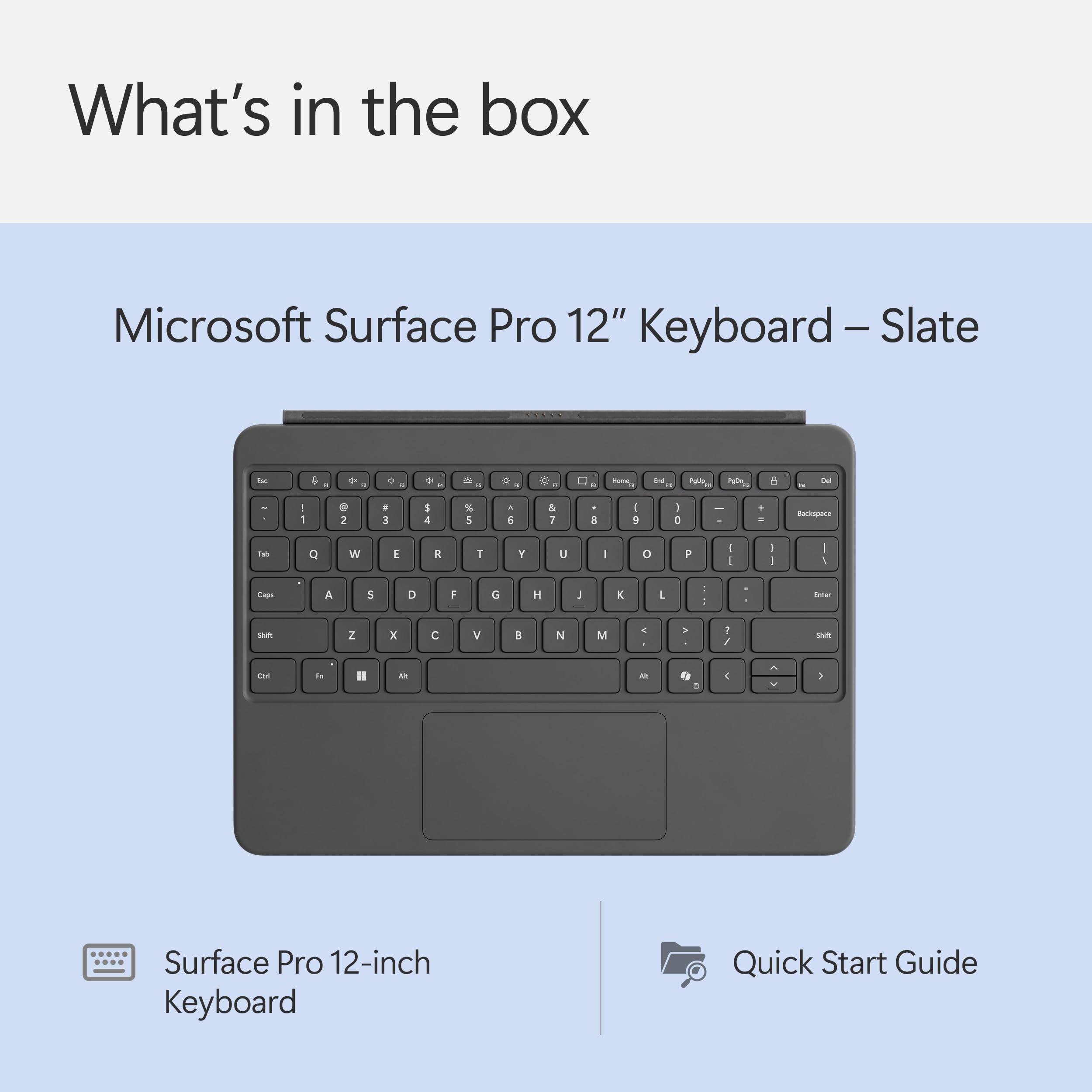 Microsoft Surface Pro Keyboard for Surface Pro 12