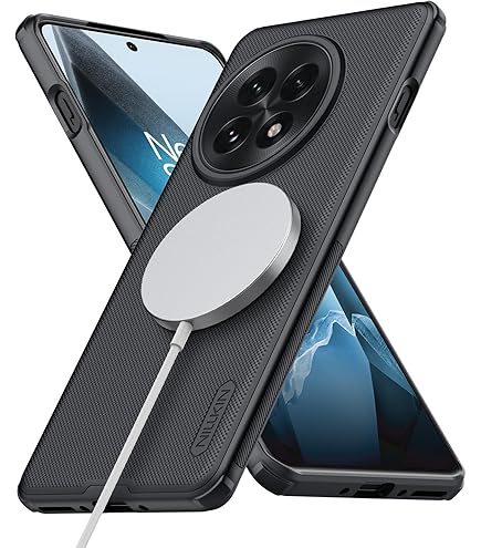 USTIYA Magnética Funda Para OnePlus 13 Case Matte Acrílico Uso Rudo - Foto 3