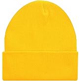 ZOORON 1&2 Pack Beanie for Men Women Slouchy Beanie Hats Winter Knit Caps Soft Ski Hat Unisex