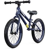 GASLIKE 16 Inch Balance Bike for Big Kids Aged 4-8 Boys &amp; Girls | No Pedal Sports Training Bicycle, Adjustable Seat, Pneumatic Tires, Quick Assembly