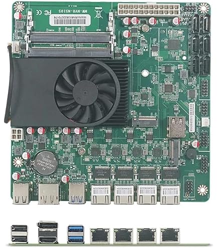 Amazon.com: HKUXZR Celeron N5105 Industrial Motherboard NAS 4