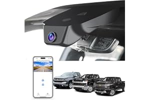 Mangoal 4K Dash Cam fit for Chevy Silverado 1500 2022-2026 2500 HD/3500 HD 2024 2025 2026(Model C), WT RST LTZ Custom Trail B