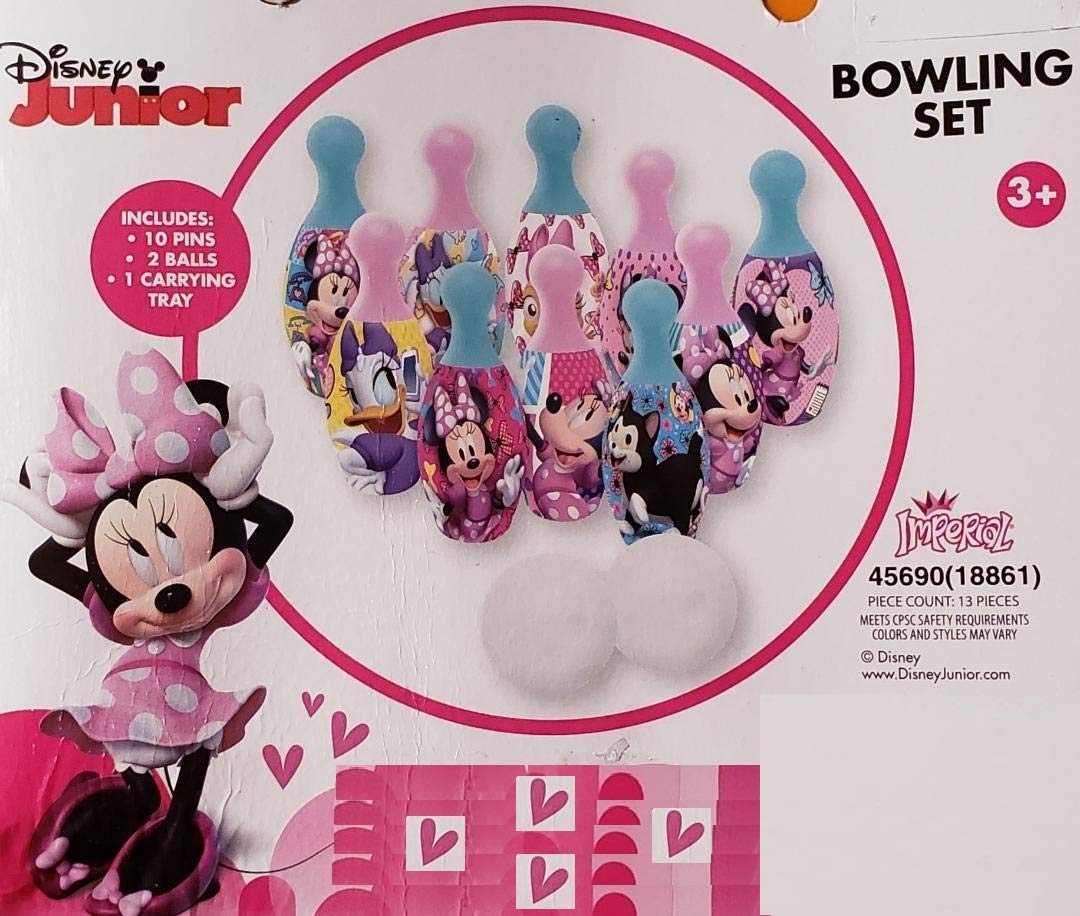 minnie mouse bowling set