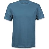 Kingsted Mens T-Shirts - Soft &amp; Comfy Cotton Blend - Classic Fit Tee Shirts | Tagless Crew Neck Short Sleeve T-Shirts for Men - Lightweight, Wrinkle &amp; Shrink Resistant - Durable Everyday Casual Shirts