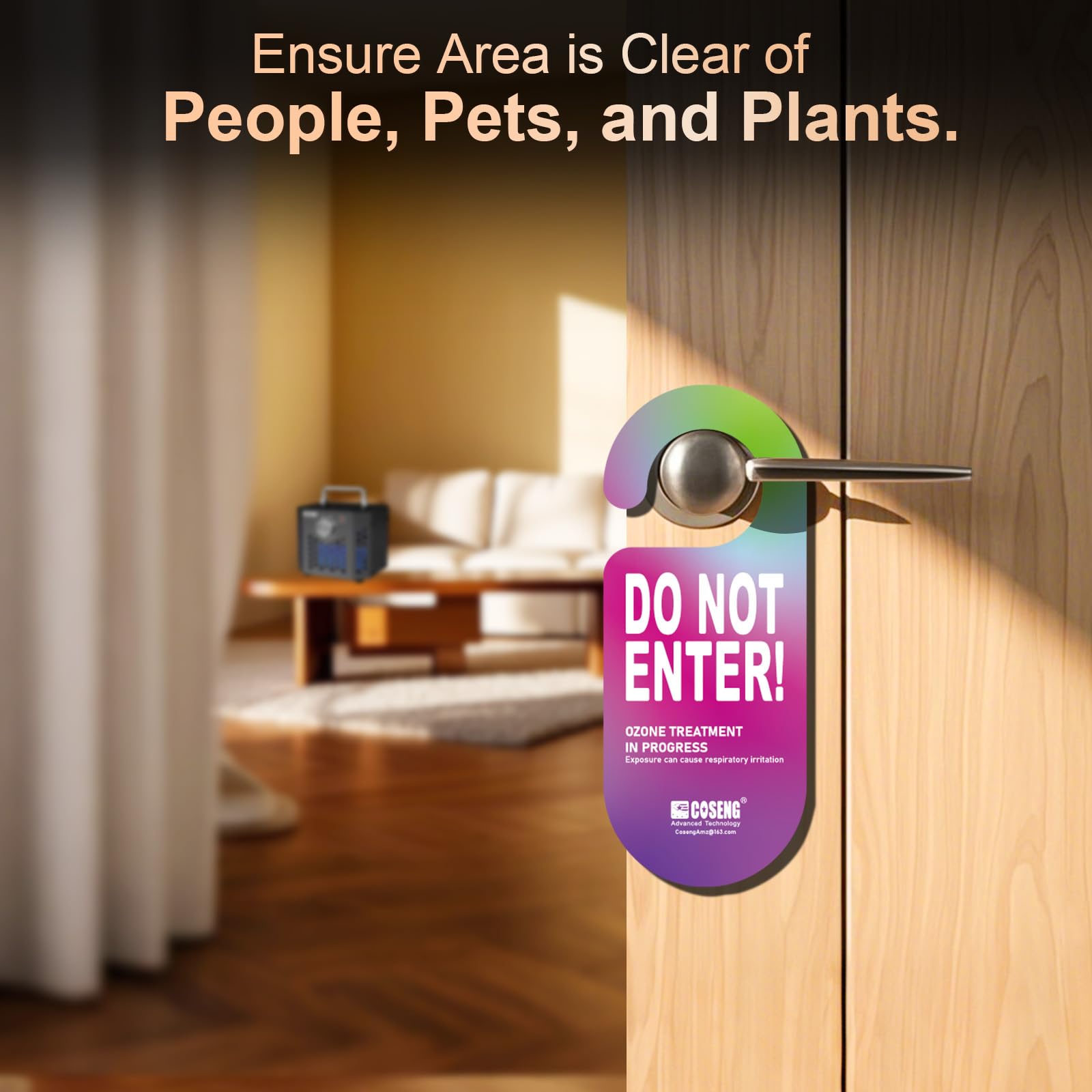 Ozone Generator Car/Home O3 Air Purifier, Ozone Machine Odor Removal and Ozonator up to 1500 Sq.Ft, Powerful Ozone Odor Eliminator for Home, Cars, Basement, Smoke, Pets, Black