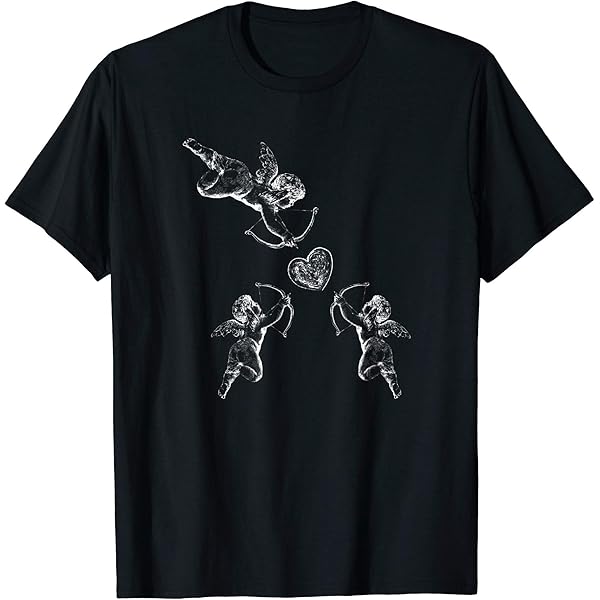 ROMANTIC CROWN★即発送★Thunder Angel Souvenir Shirts Amazon.com: Vintage Cherub Aesthetic Angel Cupid Bow and