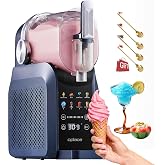 7-in-1 Slushie Machine &amp; Soft Serve Ice Cream Maker,88oz with No Ice Needed,Slushy Machie for Home,Frozen Drink,Margarita,Cocktail,Daiquiri,Frappe,Milkshake,and More Smoothie