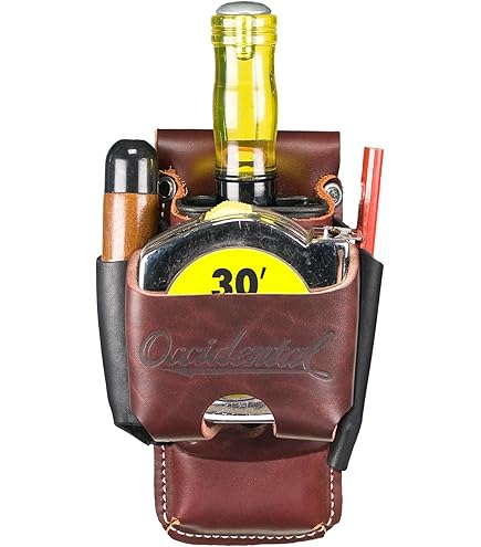 Occidental Leather Clip-On 4 in 1 Tool/Tape Holder - Provides 4x