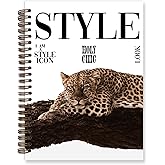 TFKFJLF Cheetah Print Spiral Journal Notebook for Teen Girls, Leopard Print Office Supplies, Cheetah Gifts for Women, Hardcover Spiral Notebook Journal 5.5x8.3 Inch