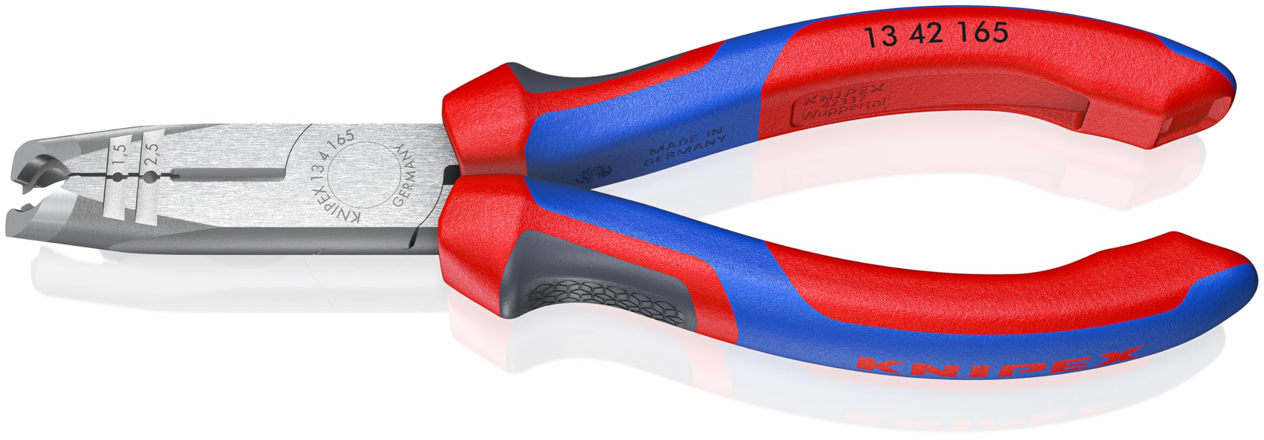 KNIPEX Stripping Pliers with Comfort Handles 165 mm, 13 42 165