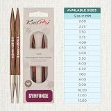 KnitPro Symfonie Interchangeable Circular Needles 5 in 13 cm 6.50 mm view 4