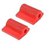 F FIERCE CYCLE 2pcs Universal Red Gear Shift