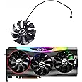 PLD09220S12H Graphics Card Fan Replacement for EVGA RTX 3070 3080 TI 3090 FTW3 Ultra GPU Cooling Fan (Fan-A)