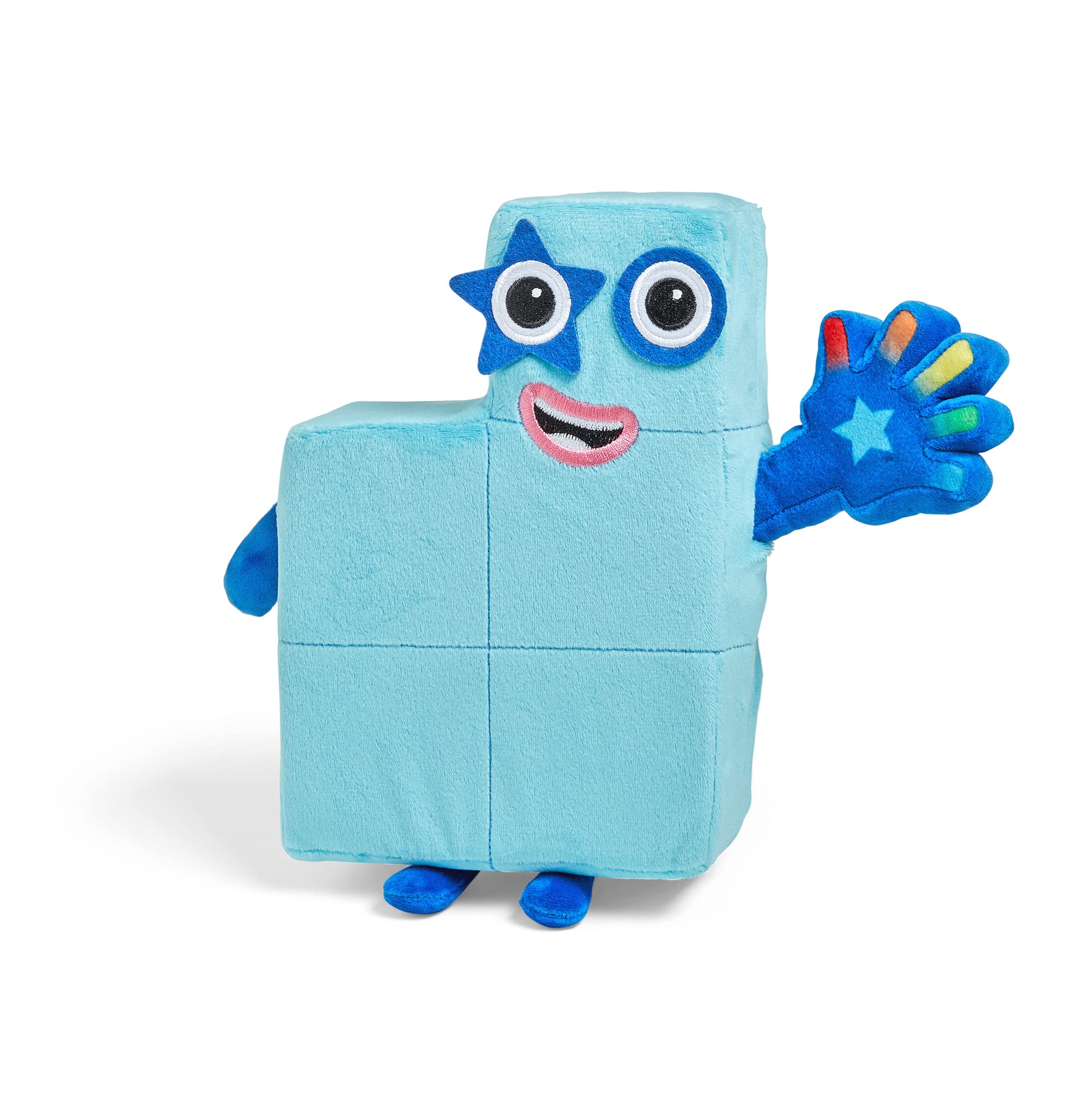 Learning Resources Sing-Along Numberblock Five Plush Interactive Toy, Ages 3–6, Counting Toy, Light-Up Hand & 12 Songs Including Theme Tune. Gifts For Kids
