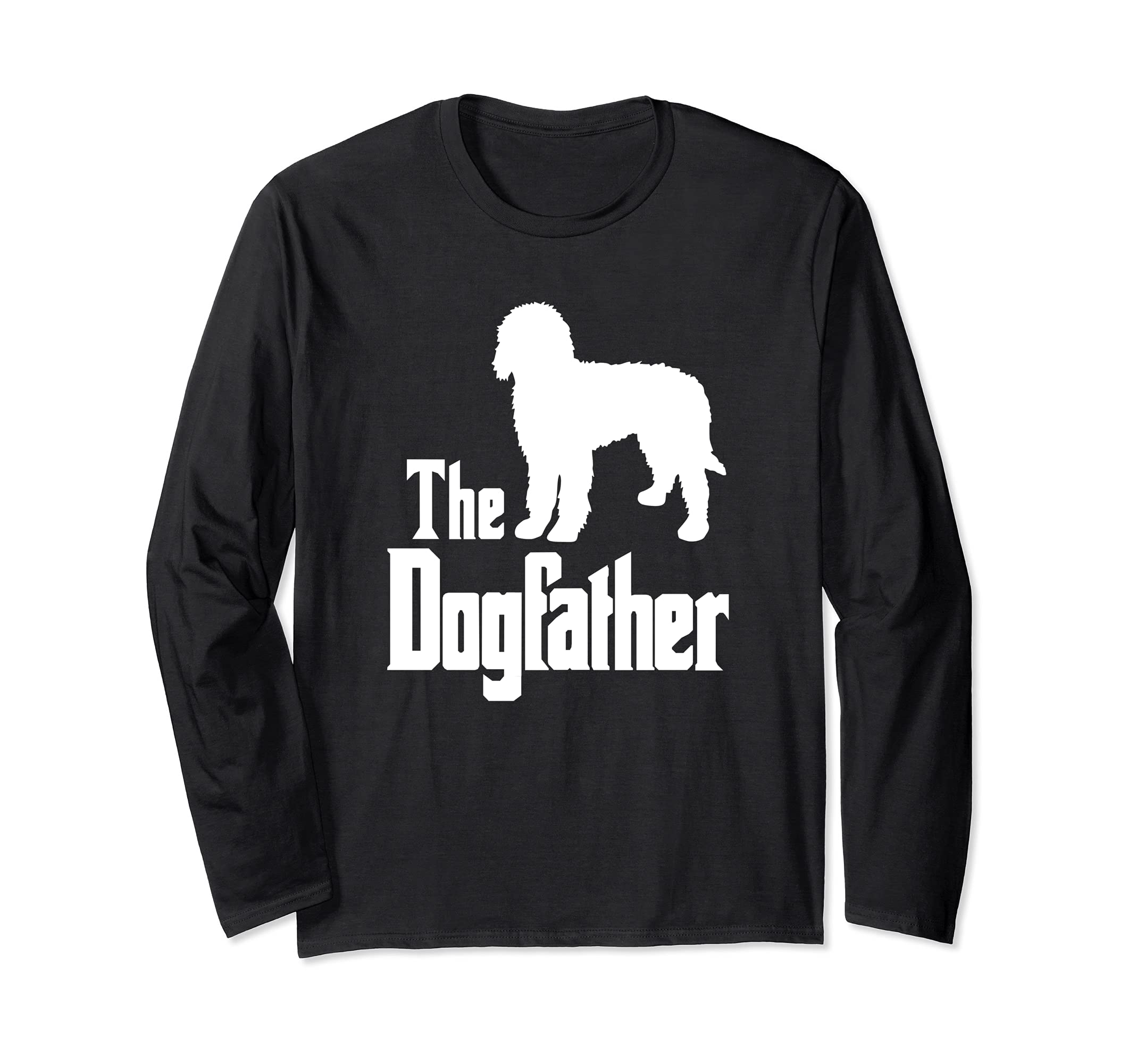 The Dogfather - funny dog gift, funny Labradoodle Long Sleeve T-Shirt