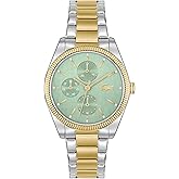 Lacoste Orsay Women's Multifunction Stainless Steel Fashion Watch - Water Resistant up to 5ATM/50 Meters, Elegant Timepiece, 36mm