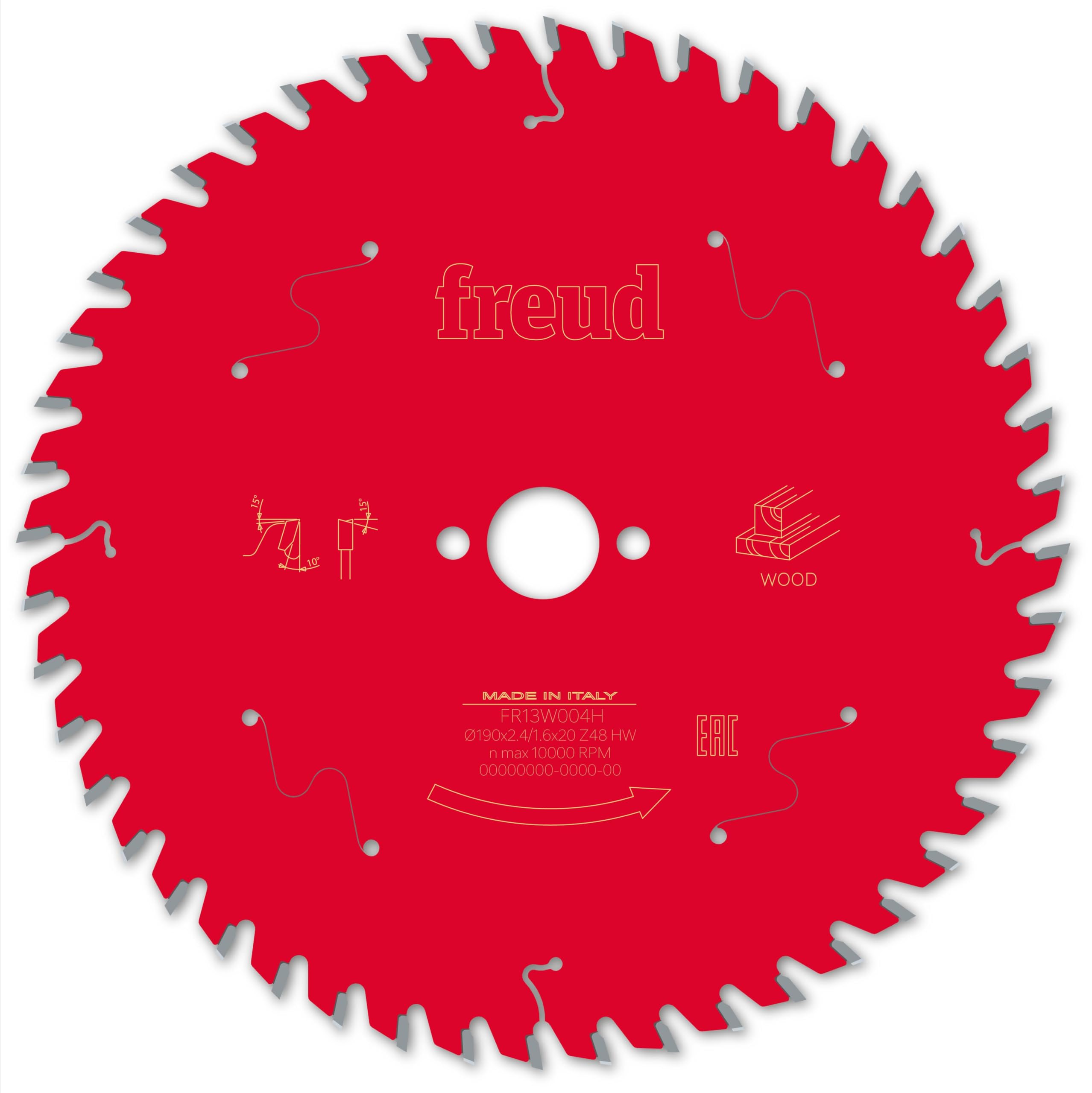 Freud LP40M Solid Wood Cutting Circular Saw Blade 190mm 40T 20mm