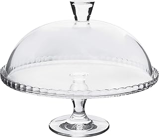 Pasabahce Patisserie 95200 - Tortenplatte mit Fuß und Haube
