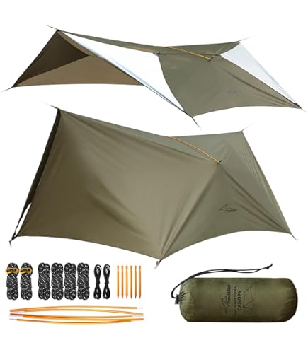 Amazon.com : Equinox Ultralite Globe Skimmer Nylon Tarp, 6'x8
