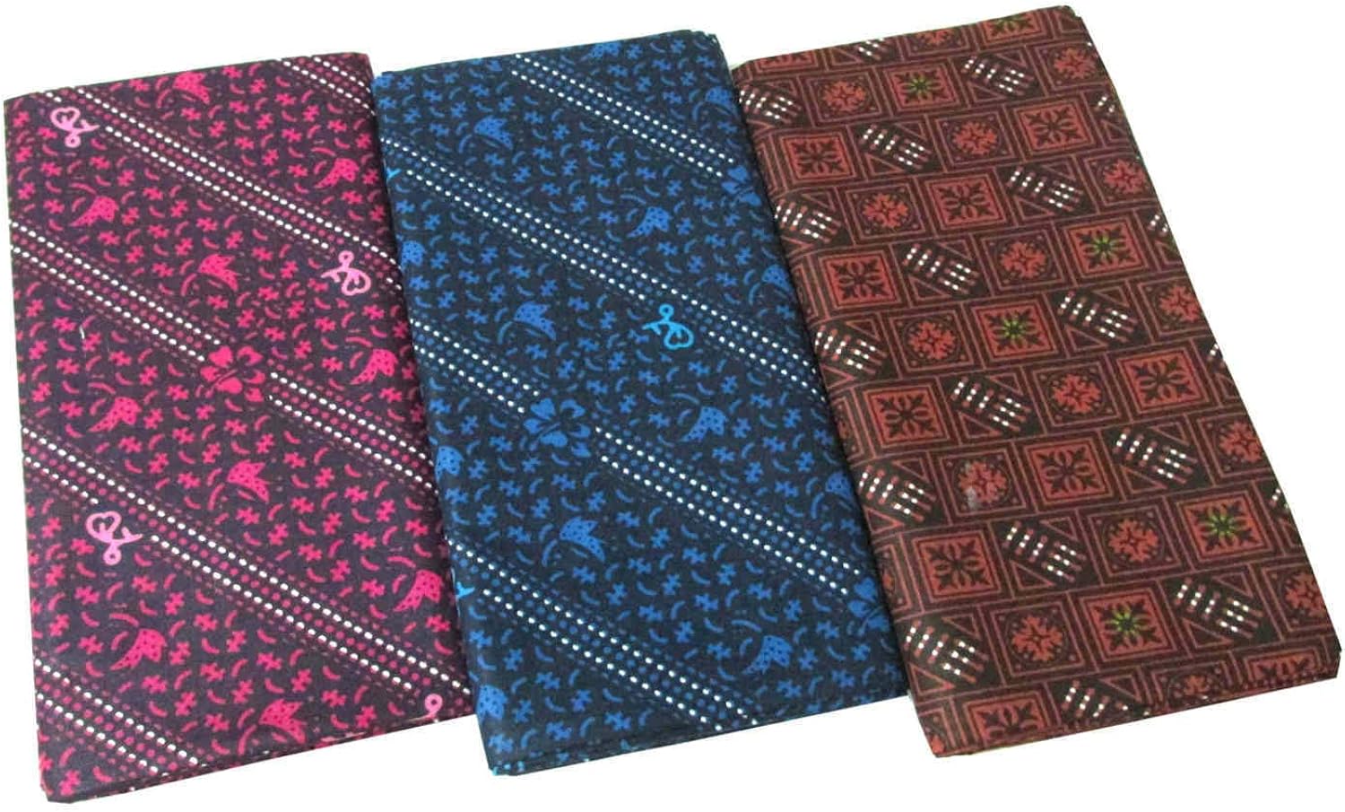 KITEX ECONOMY LUNGI 100 Cotton men's Printed unstitched branded combo lungi (Munde) Pack Of