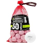 Titleist Pro V1 Golf Balls, Refinished Quality, No Logos or Player Markings, 50 Count