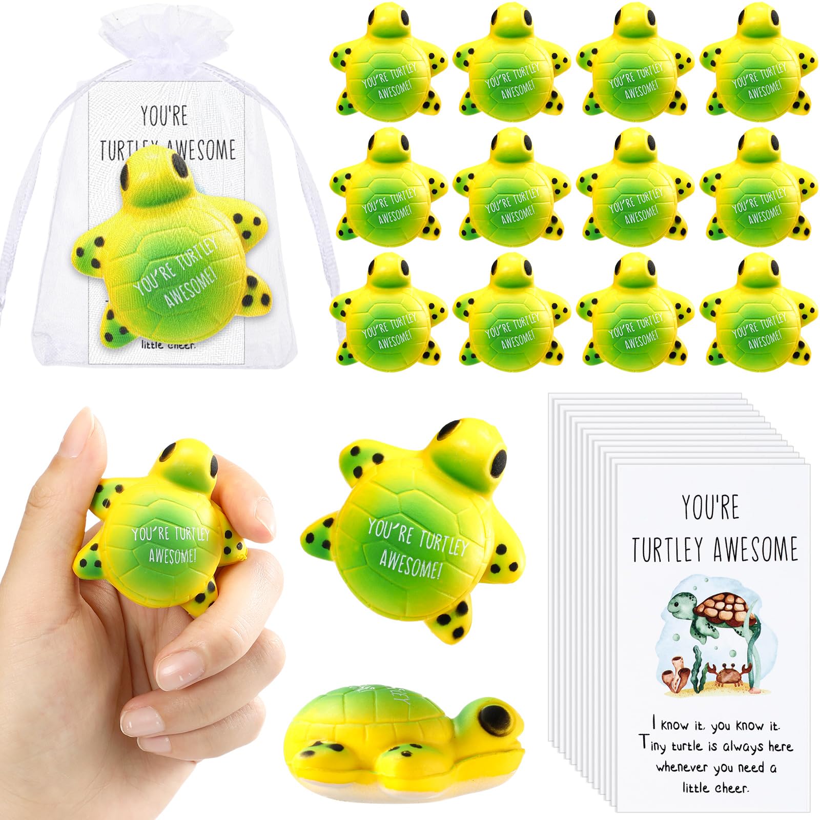 Libima 20 Pcs Inspirational Stress Balls Team Gift Thank You Teacher ...