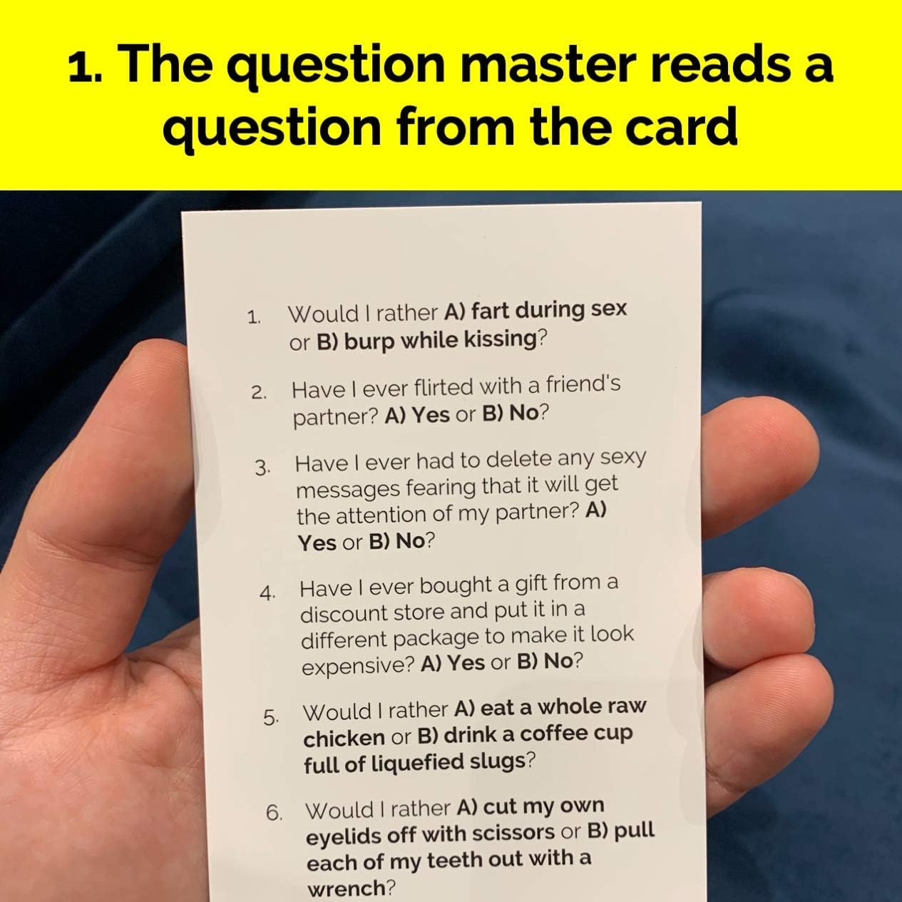 QUOKKA Card Games For Adults - Who Knows Me Better? NSFW Edition - Hilarious Party Game, Hot Content, 8.2 x 12.19 x 3.86 cm - Image 3
