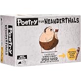 Exploding Kittens Poetry for Neanderthals, 2+ Players, Ages 7+ Word Game | Be a Neanderthal poet! Give one-syllable words and